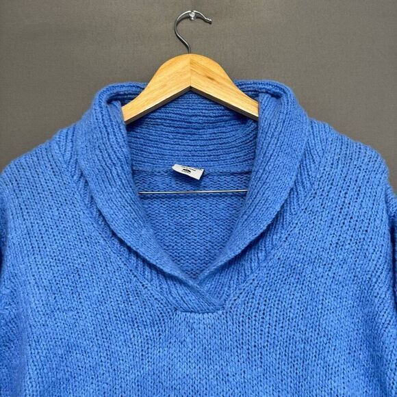 Columbia Women’s Blue Knit Sweater Size XL Acrylic Blend - Picture 2 of 11